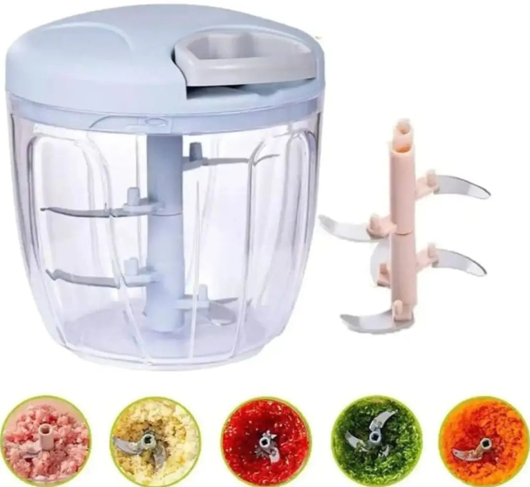 Manual Multifunctional Food Chopper, Mixer, Cutter and Grinder